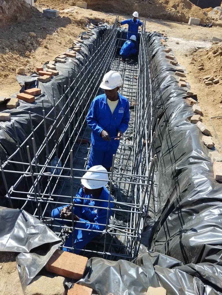 Strip-foundation reinforcement
